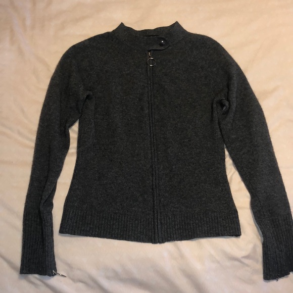 Arden B Sweaters - Cashmere Zip-Up